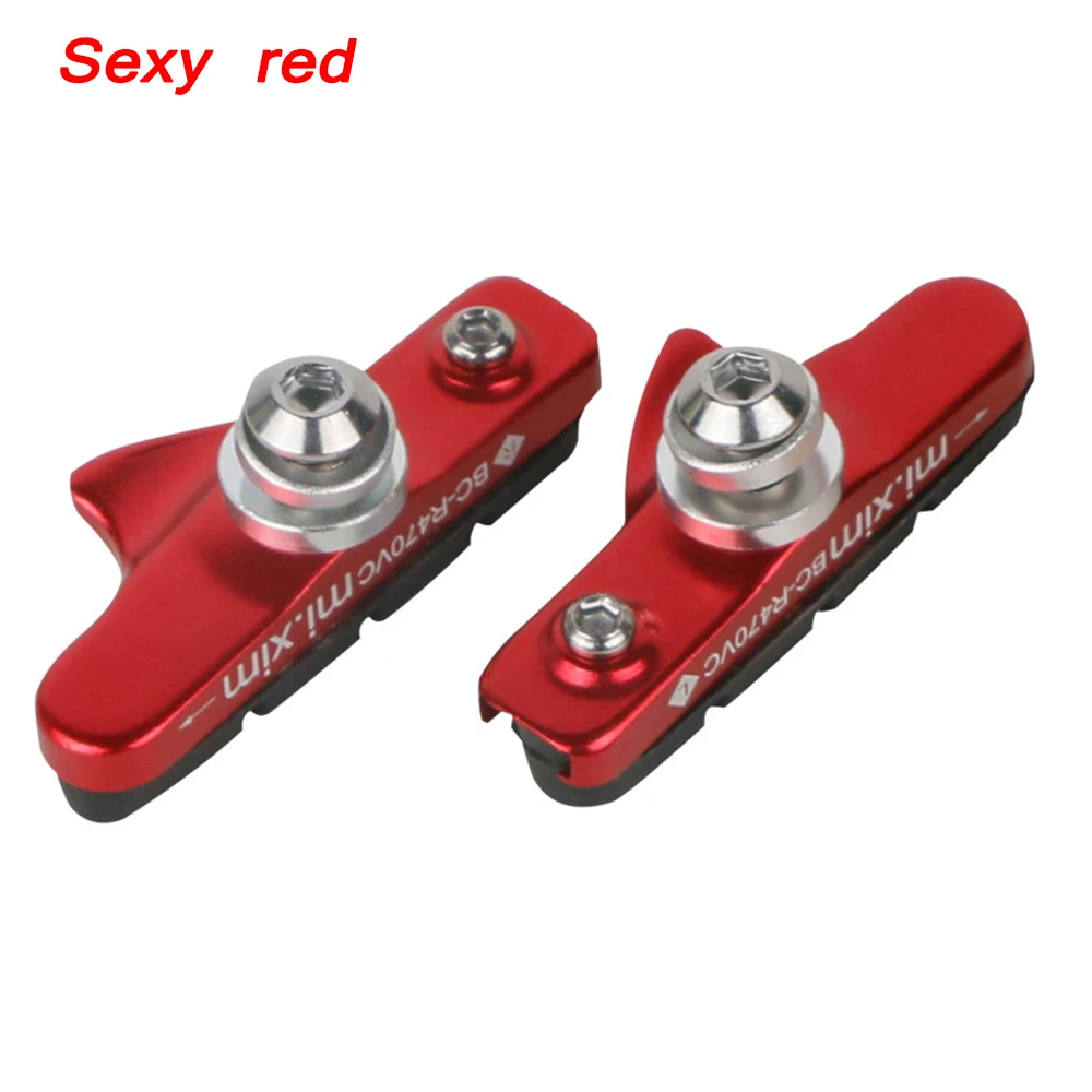 

Bike Brake Pads Rubber brake Cycling Replacement Wear-resistant 1 pair
