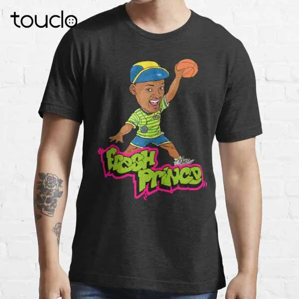 

Fresh Prince Of Bel-Air Basketball Parody Essential T-Shirt