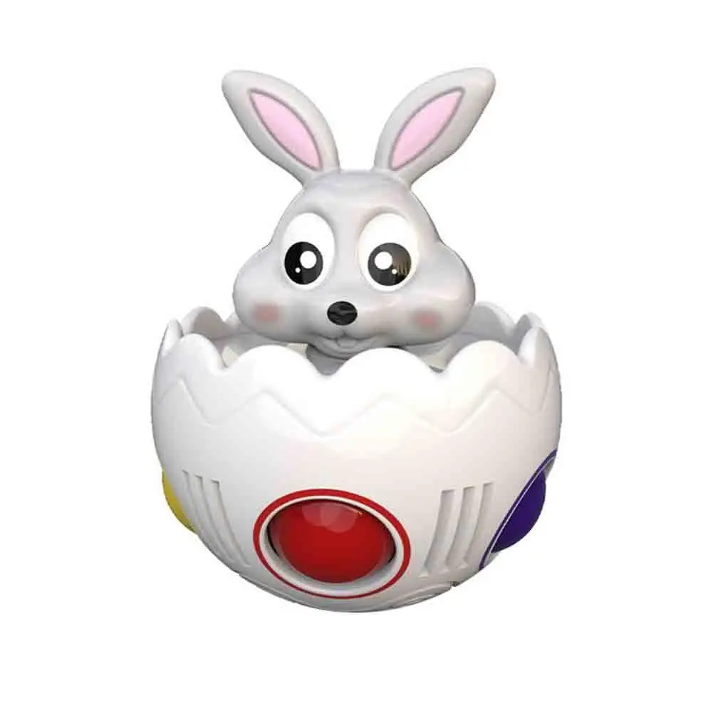 

Easter Toys Children's Cartoon Educational Toys Rainbow Ball Bunny Bubble Music Children Adult Decompression Toys Kids Gift
