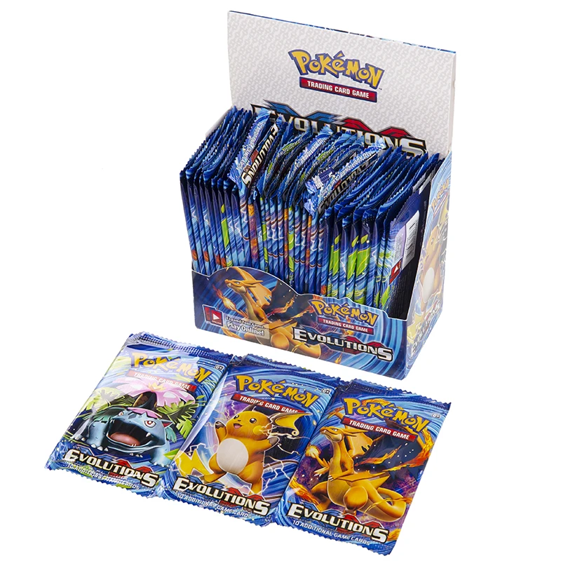 54-324Pcs XY Evolutions Pokemon Cards EX Trainer Special Energy Cards Game Collection TCG Toys For Kids Adult Gifts