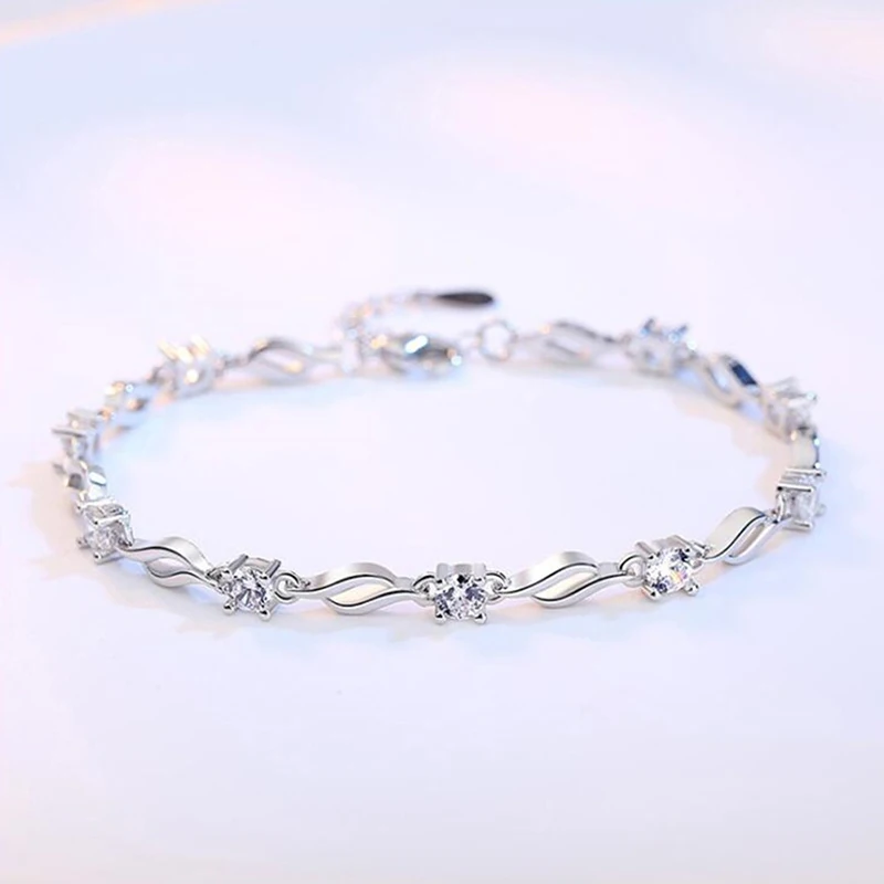 

Женский винтажный браслет из серебра 925 пробы с аметистом