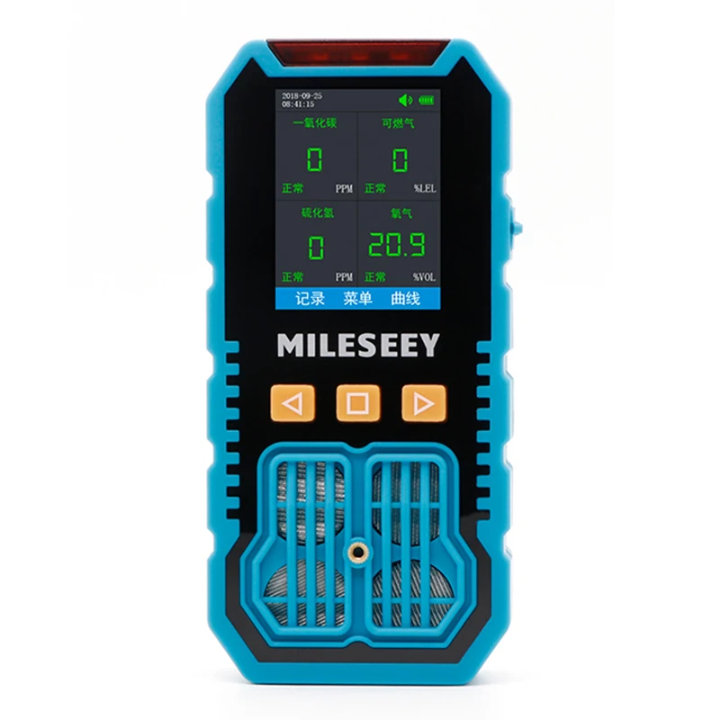 

BH-80 Mileseey Portable Combustible Co2 Multi H2S Lpg Gas Leak Detector