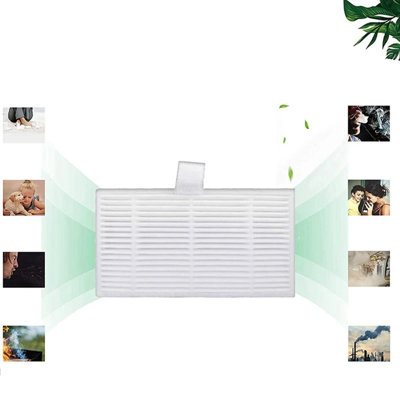 6 шт. запасные части для робота-пылесоса Uwant U200/U200 Pro аксессуары фильтр Hepa