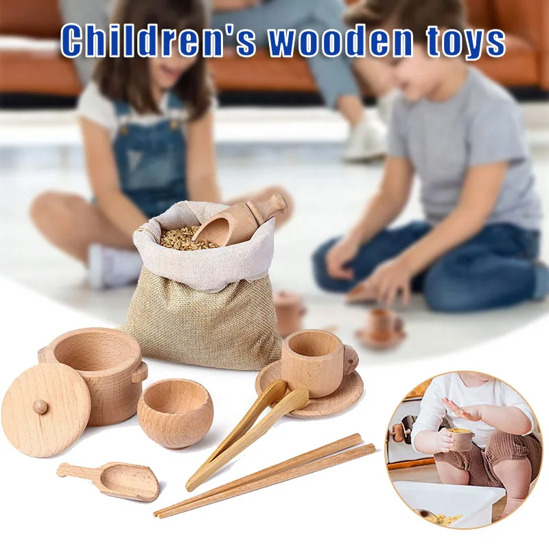 

Деревянный Игровой Набор для кухни