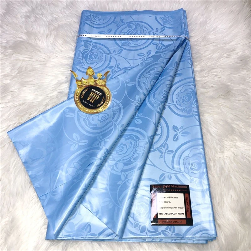 

Гвинея, парчовая ткань, богатый Африканский базин 2022, богатая ткань высокого качества 5 ярдов/лот 4L100202