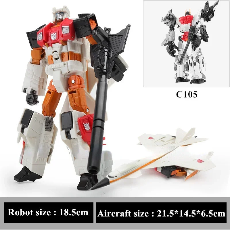 Фото COMBINER WARS KO Haizhixing 5IN1 игрушки-трансформеры Bruticus Defensor Superion 32 см Devastator с наклейкой Autobot Decepticon №5