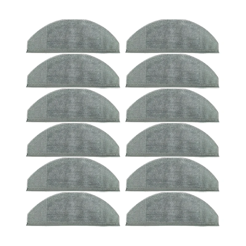 

12 Pcs Household Cleaning Spare Parts For Eufy Robovac Replacement Mopping Cloths Robovac X8 Series Accessory