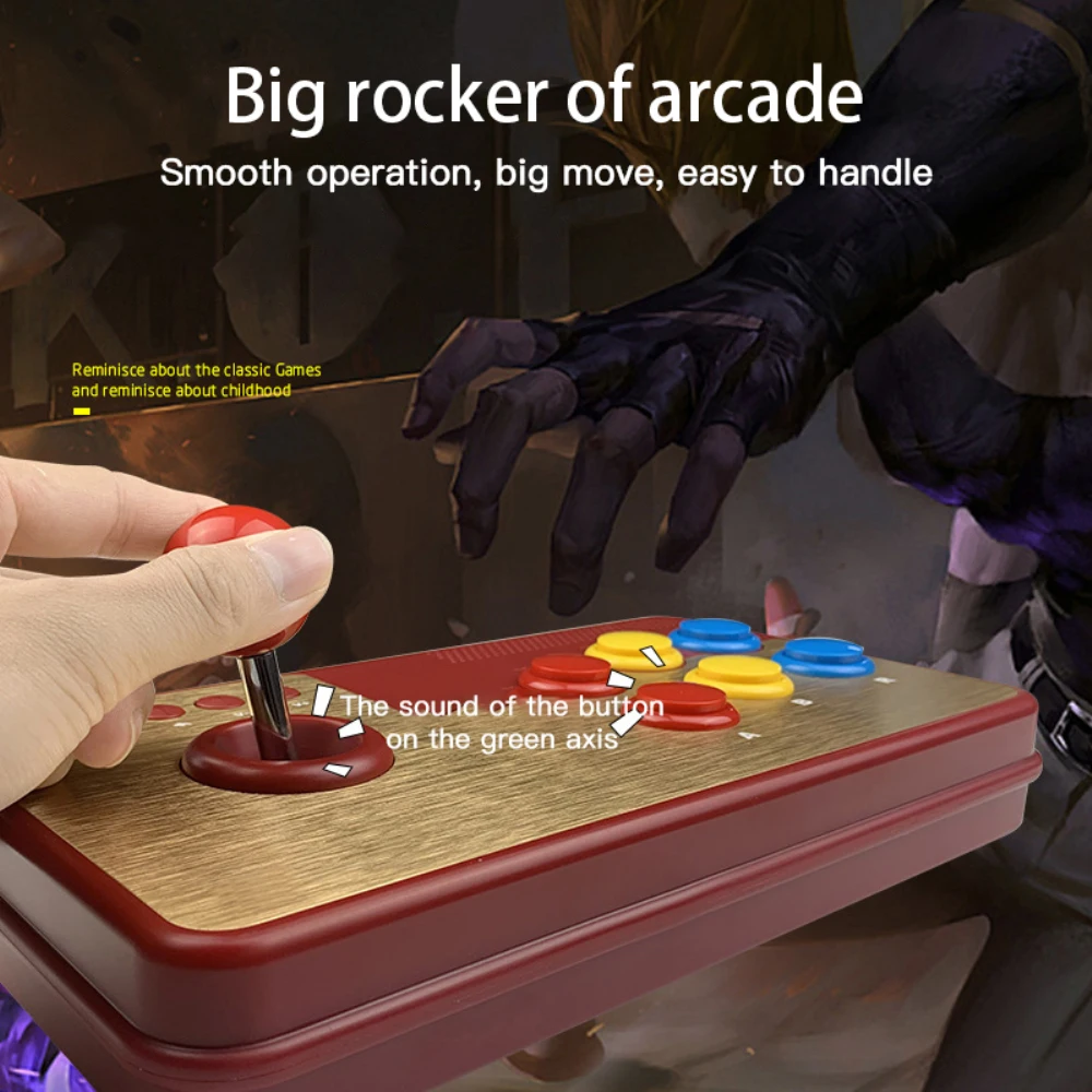 

Handheld Game Player With Gamepads Support Hd Out Built-in 3000 Games Portable HDMI-compatible Tv Super Console X Best Gift Mini