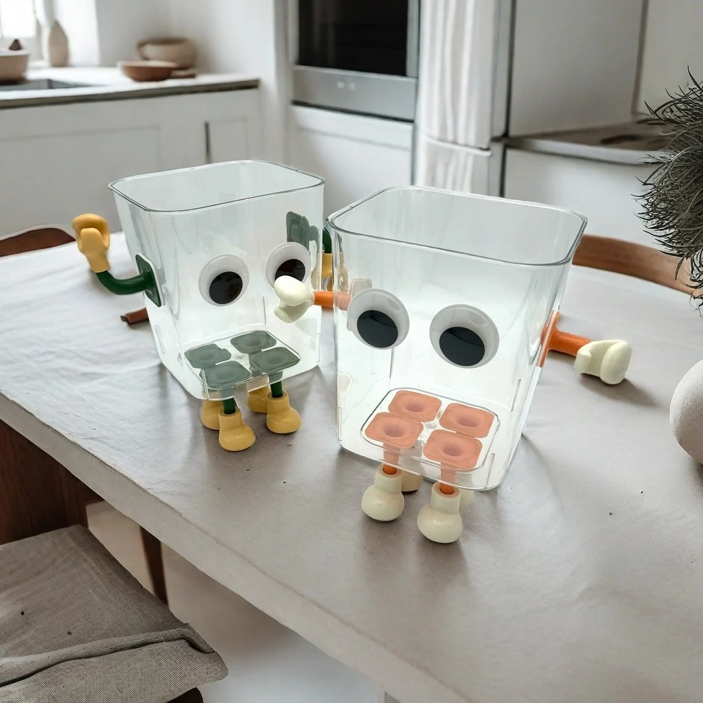 Прозрачный Пластиковый Ящик Для Хранения Многофункциональный