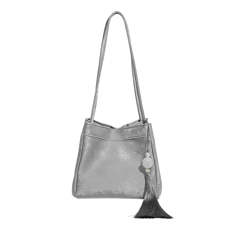 Сумки-ведра в китайском стиле для женщин. дизайнерские сумки и кошельки 2024 из