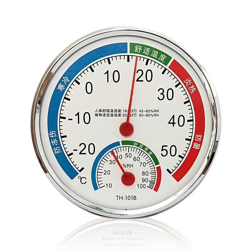 

Thermohygrometer Temperature Thermometer Household Pointer Meter Outdoor Wall-mounted Humidity 2 Hygrometer Indoor In Desktop 1