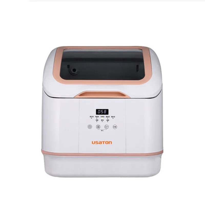

4 sets domestic desktop mini dishwasher portable dishwasher dish washer