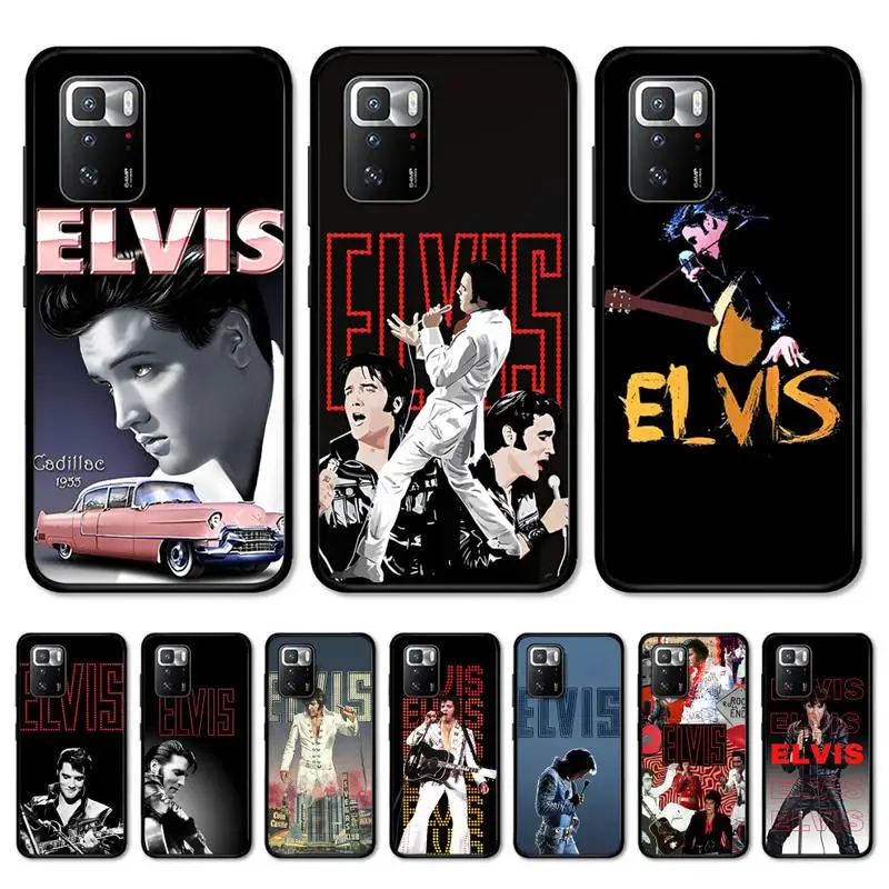 

Elvis Presley Phone Case for Redmi 5 6 7 8 9 A 5plus K20 4X S2 GO 6 K30 pro