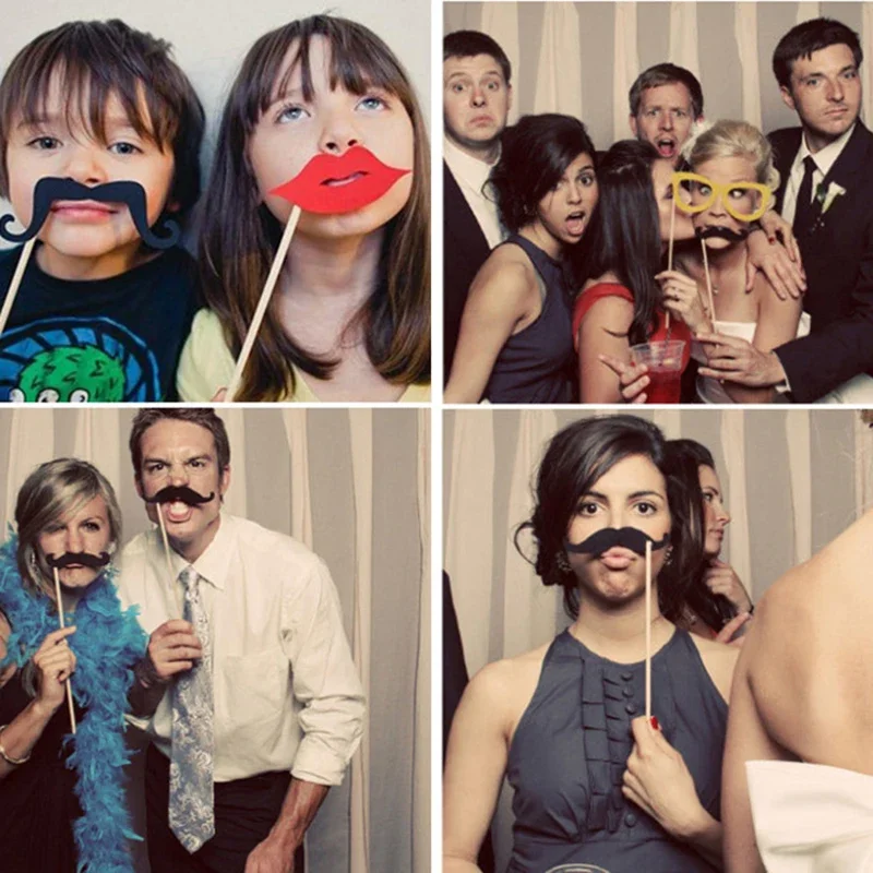 23 шт./компл. команда невесты чтобы быть бумагой реквизит для фотобудки маска