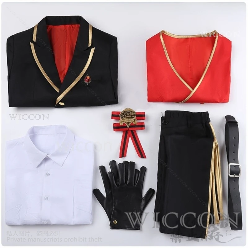 Аниме игра Riddle Rosehearts косплей костюм парик для взрослых головные уборы Twisted-Wonderland