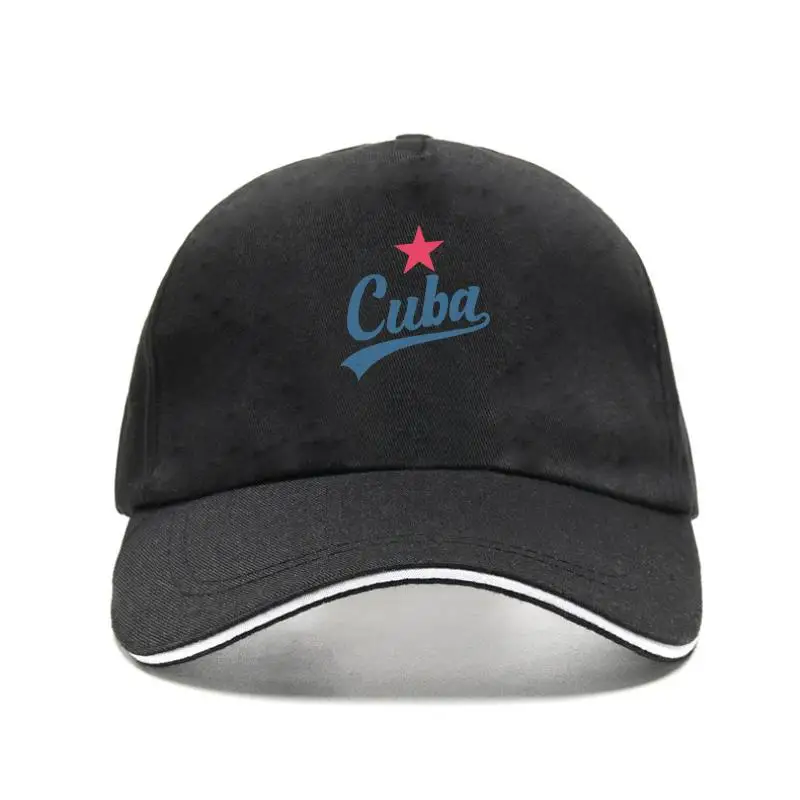 

New cap hat New cap hat en CUBA VINTAGE HANDWRITTEN WITH RED TAR Uniex T Woen Baseball Cap