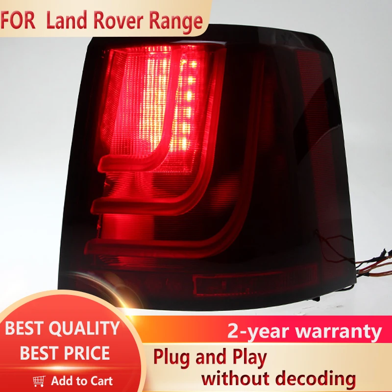 

Car Styling Tail Lamp for Land Rover Evoque LED Tail Light 2010-2014 LED Rear Lamp LED DRL+Brake+Park+Signal Stop Lam