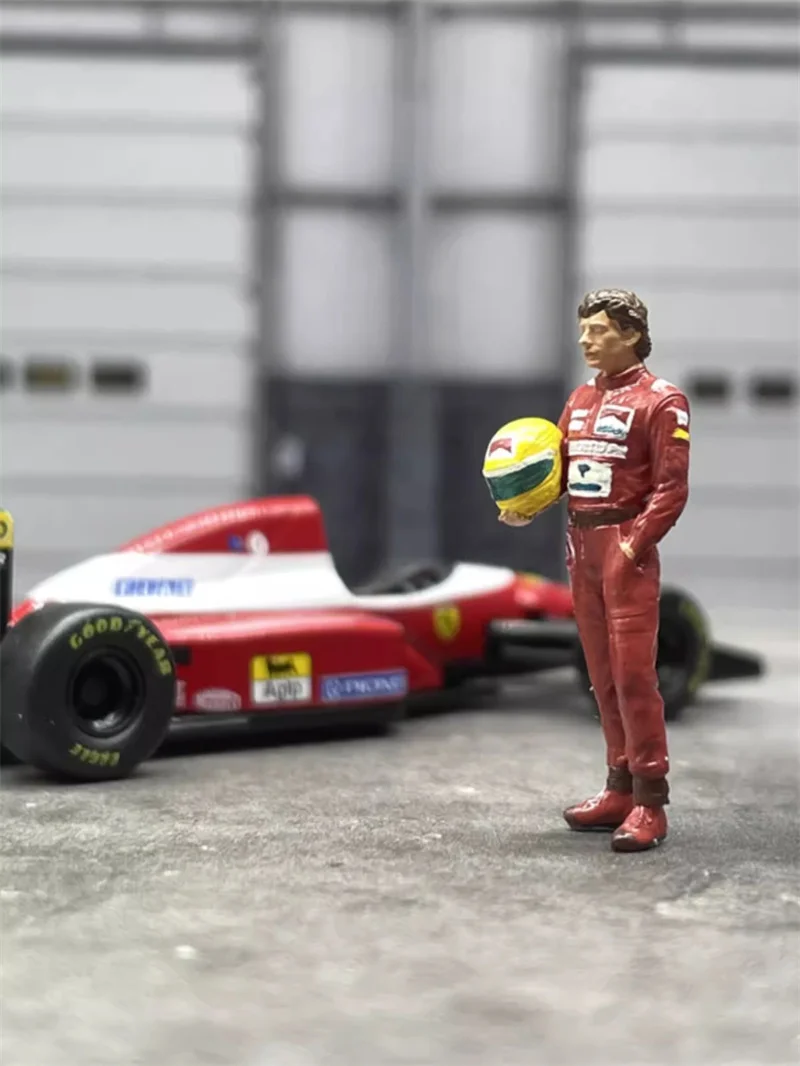 Масштаб 1:64 Реалистичная полимерная экшн-фигурка для гоночного водителя хорошие