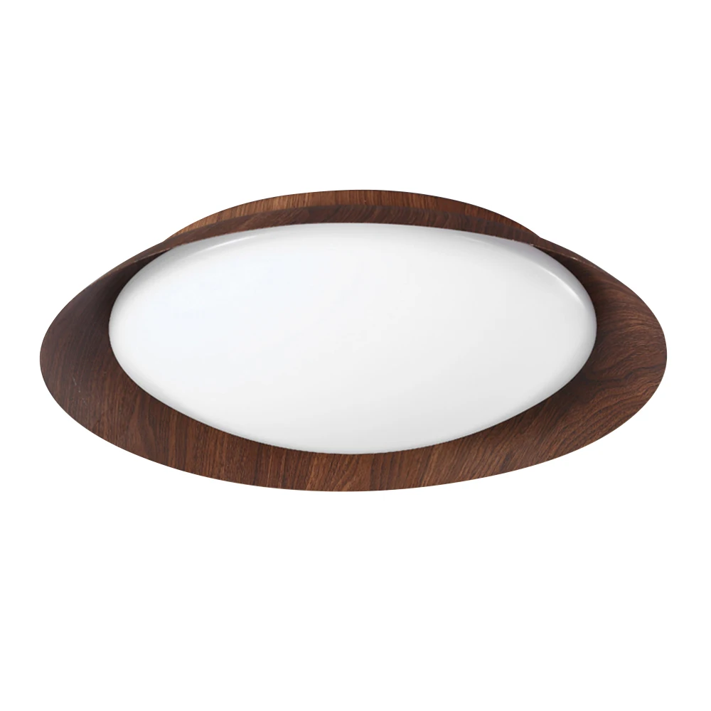 Современный 400 мм круглый металлический светодиодный потолочный светильник для