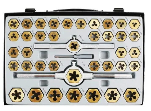 86-компонентный метрический метчик и набор инструментов для резки резьбы