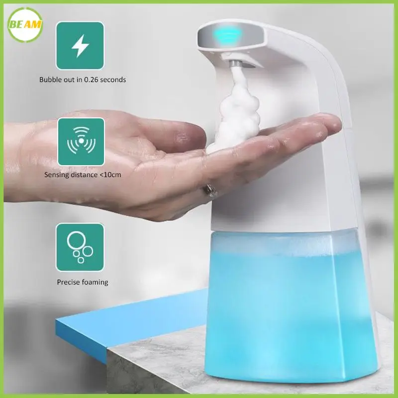 

Автоматический дозатор пенного мыла, индукционный дозатор жидкого мыла для рук, Бесконтактный портативный диспенсер с инфракрасным датчиком