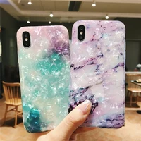 glossy marble case for iphone 13 12 11 pro max se 2020 xr funny pattern glitter silicone back cover xs 7 8 plus phone coque