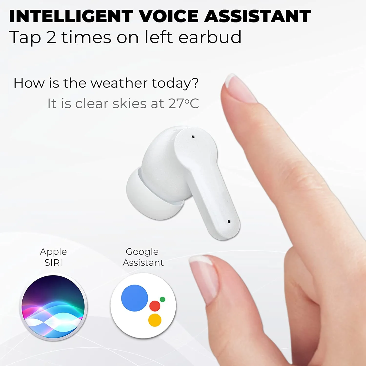 TWS A8 Bluetooth-гарнитура Металлический корпус Игровые беспроводные наушники 5 3 ENC