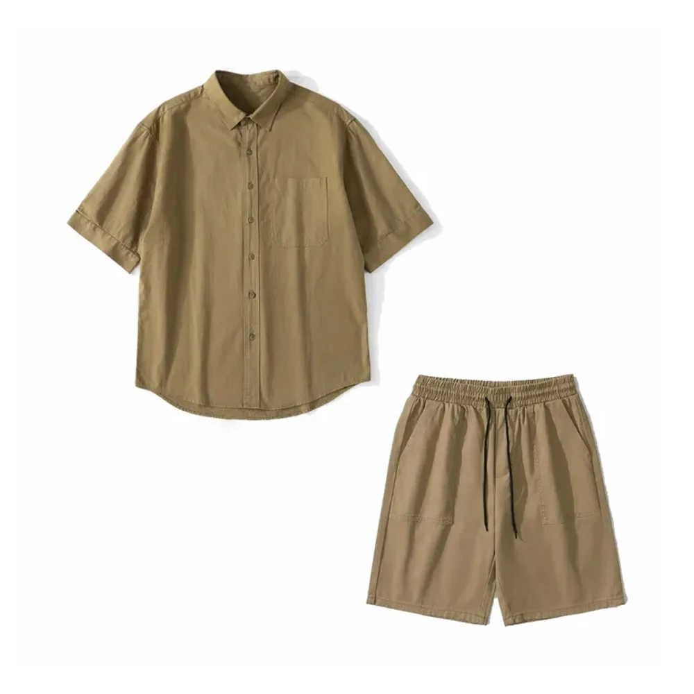 

NIGO Short Sleeved Shirt Shorts Set Suit #nigo94736