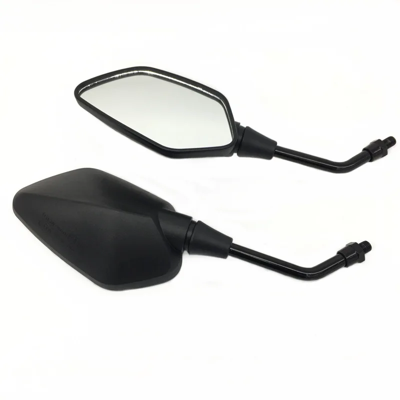 

2Pcs/Pair Universal 10mm Motorcycle Rearview Mirror Scooter E-Bike Rear View Mirrors For Honda CB400 CB500X CB650F PCX125 PCX150