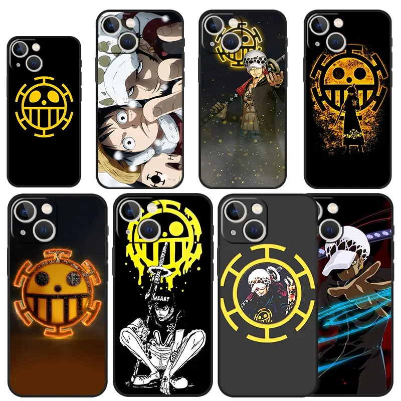 

Phone Case For iPhone 13ProMax 12 11 13 Pro Max Mini 7 8 6 6S Plus XS Max XSMax XR X SE(2020) 5S One Piece Trafalgar Law