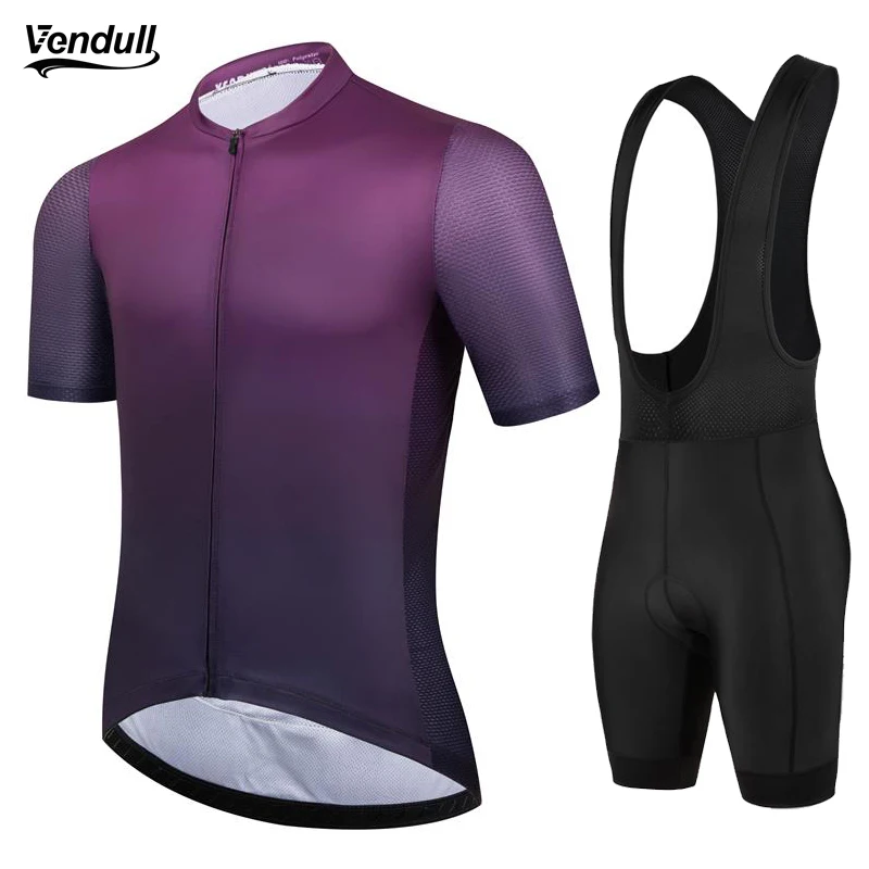 Мужской комплект из трикотажа для горного велосипеда 2024 с короткими рукавами и