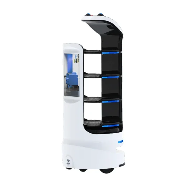 Автоматическая навигация Робот для доставки еды Кейтеринг Промышленность