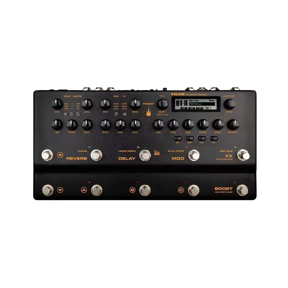 Педаль для спецэффектов электрогитары Nux Trident Nme-5
