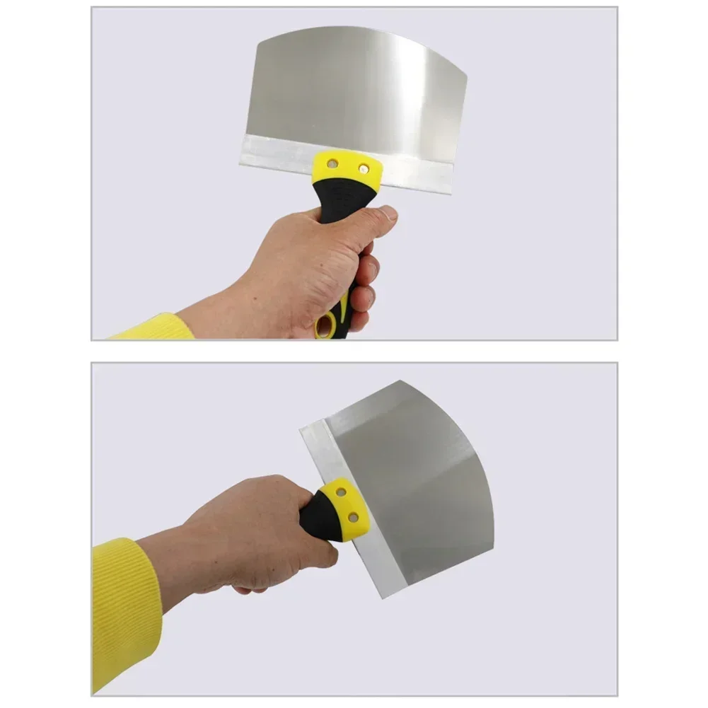 Cuchillo masilla acero paleta yeso pintura pared pala ceniza Arch raspador relleno пищевые