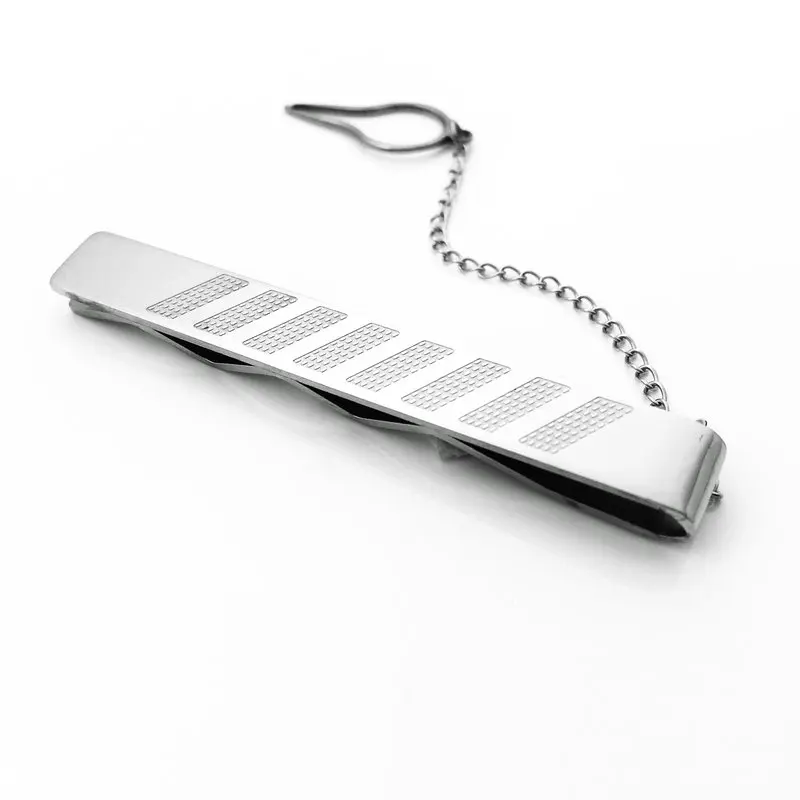 

2pcs Fashion casual stainless steel tie clip 56036899