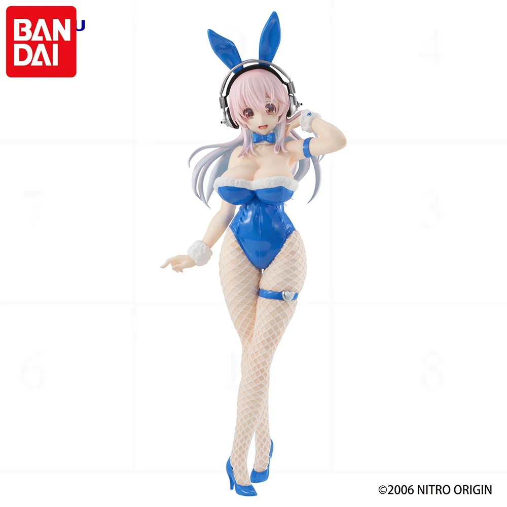

Original Furyu Bunny Girl Cartoon Anime Figure Toys Super Sonico Ver. Action Figure PVC Model Collection Dolls Children Gifts