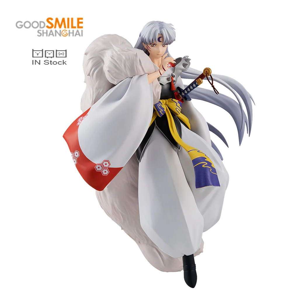 

Original Good Smile Pop Up Parade Inuyasha Sesshoumaru Gsc Genuine Figure Model Action Collectible Child Toys In Stock
