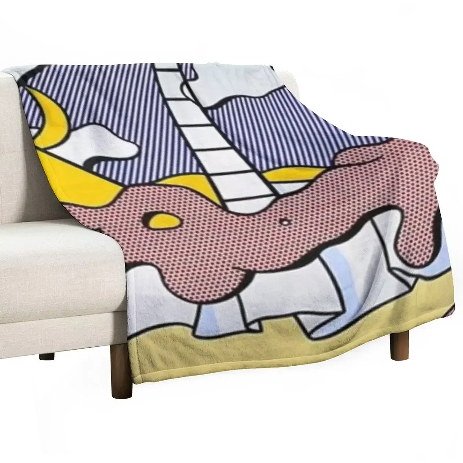 Одеяло телесного цвета от roy lichtenstein милое клетчатое большое винтажное одеяло для