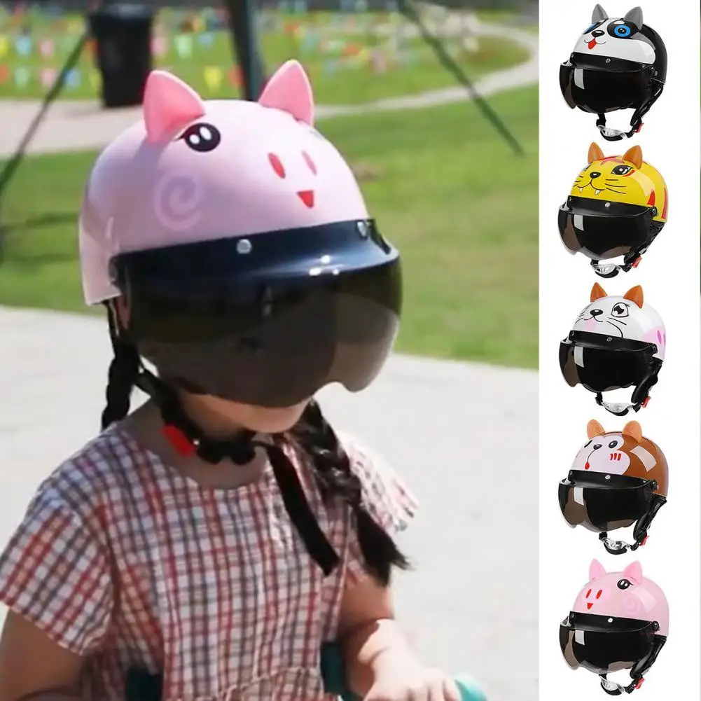 

Kids Helmet Lovely Unisex Practical Cycling Helmet Breathable Comfortable Children Helmet
