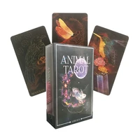 new english animals tarot cards leisure party fate chess card game tarot pdf guide is worth having tarot game
