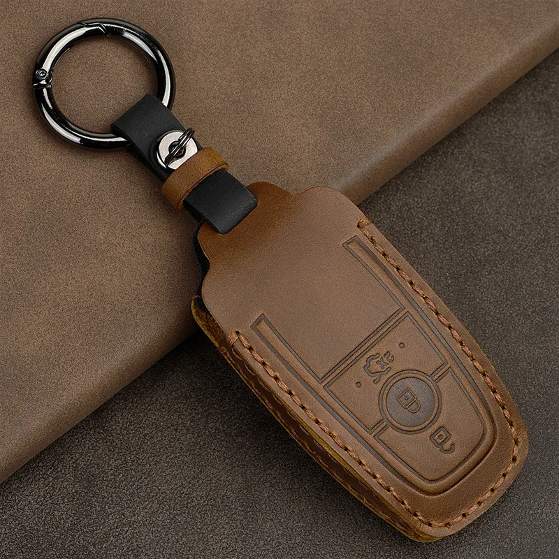 

Car Key Case Cover Keyring for Ford Mondeo Focus Escort Edge Escape Fiesta