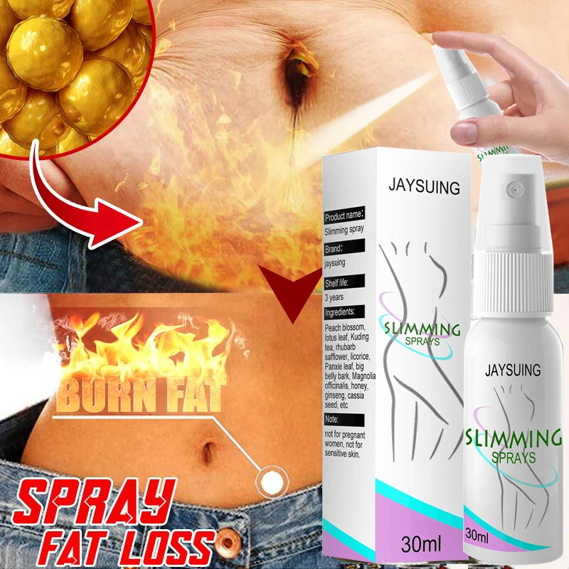 

Herbal Slimming Body Spray Losing Weight Massage Serum Remove Cellulite Fat Burning Beauty Firming Skin Care Health Product 30ml