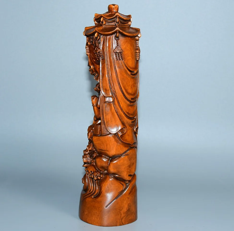 Коллекция тибетских храмов 7 дюймов старый Боксвуд шесть армированных