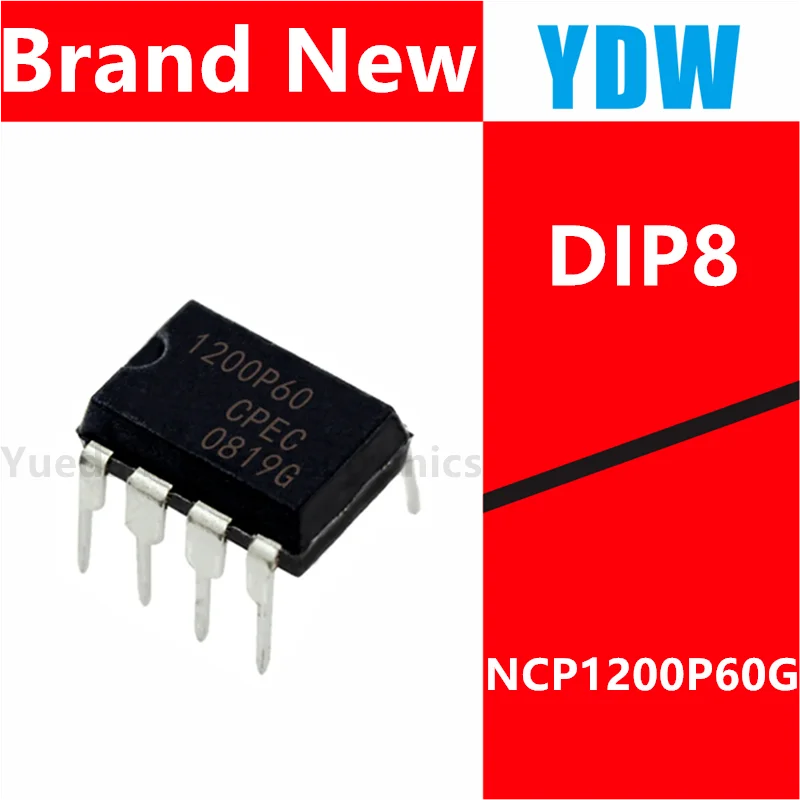 10 шт. NCP1200P60 DIP-8 1200P60 DIP8 NCP1200P60G DIP