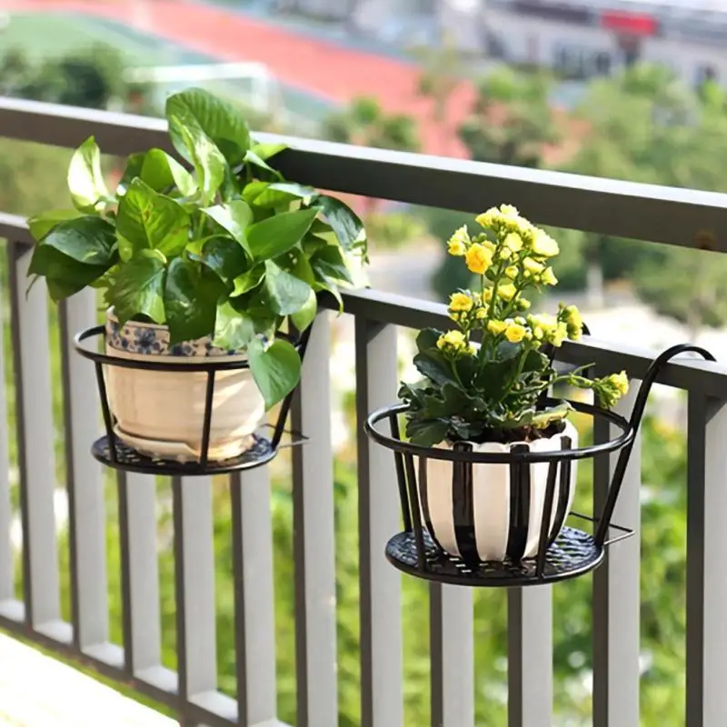 

Подвесной горшок для выращивания орхидеи и зеленых растений на балконе в гостиной, настенный железный стеллаж для цветов, стеллаж для цвето...