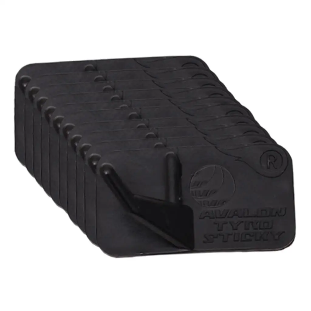 

10X Черный Прочный легкий упор для банта с самоклеющейся спинкой