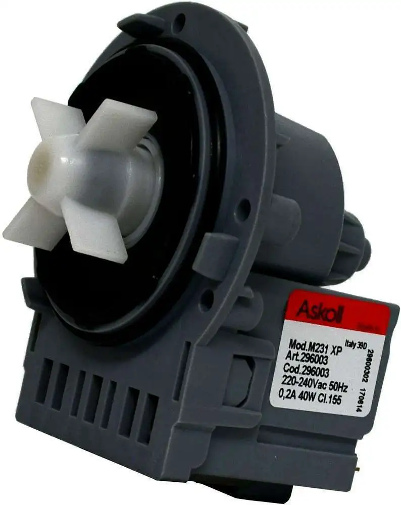 Askoll M231XP 40W washing machine drain pump Candy Hoover Electrolux Whirlpool AEG |