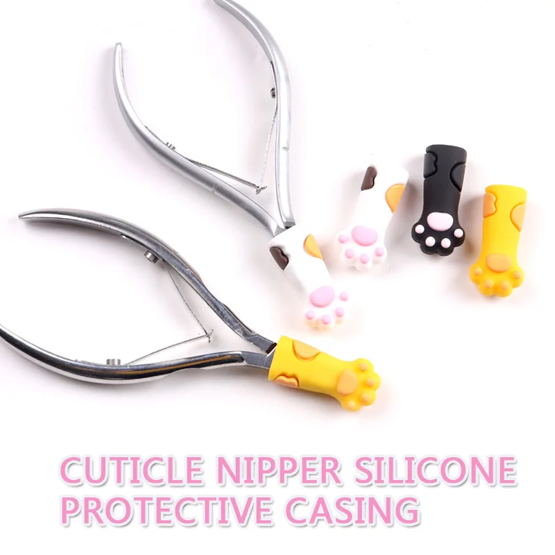 

New 1pcs/lot Manicure Cute Cat Nail Art Soak Off Cleaner Clip Professional Acrylic UV Gel Polish Remover Tools Decorations