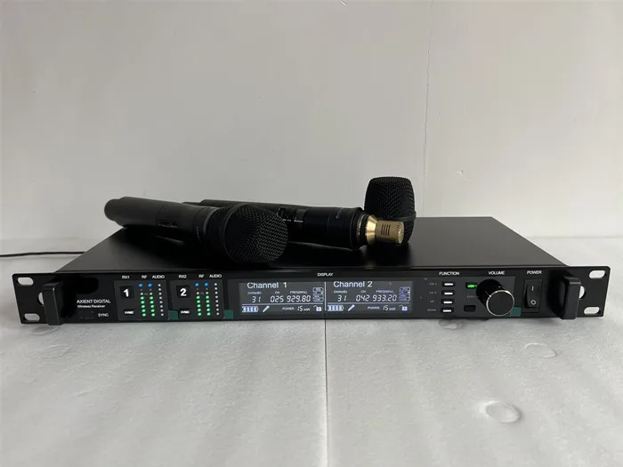 Фото True Diversity AD4D KSM9 конденсаторная ручная петличная гарнитура uhf Stage двухканальная звуковая система уличный беспроводной микрофон №3