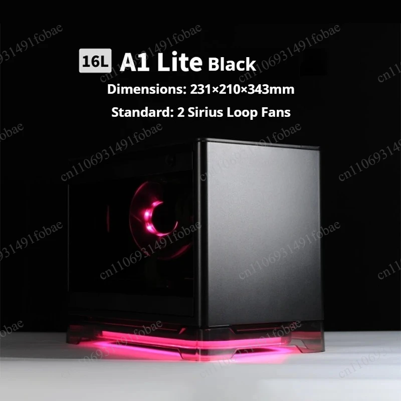 Фото Корпус A1 Lite ITX Mini с поддержкой видеокарты 320 мм, кулеров 160 мм, двухбашенный воздушный охладитель, для офисных и игровых настольных ПК №3